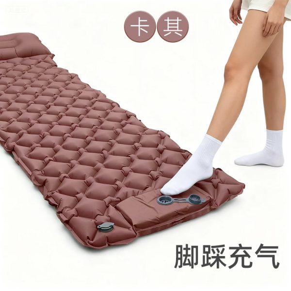 户外便携充气睡垫，轻量出行，舒适睡眠新体验