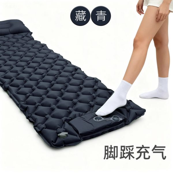 户外便携充气睡垫，轻量出行，舒适睡眠新体验