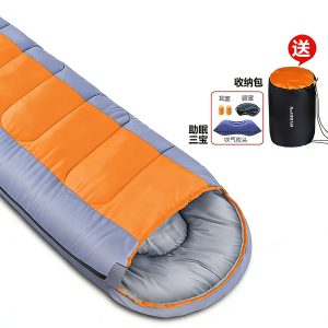 户外露营保暖睡袋，可拼接成双人，居家旅行四季通用